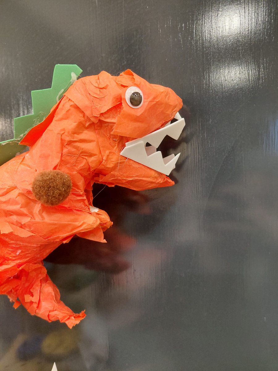 Rotherhamcreat2's tweet image. Foundation Children and Families from Whiston J+I School have been exploring Dinosaurs. Our art skills have been put to the test to create a 3D moving Dinosaur. These are just wonderful. Brilliant work by all the families who joined us. #fabulousfamilies  #learningtogether