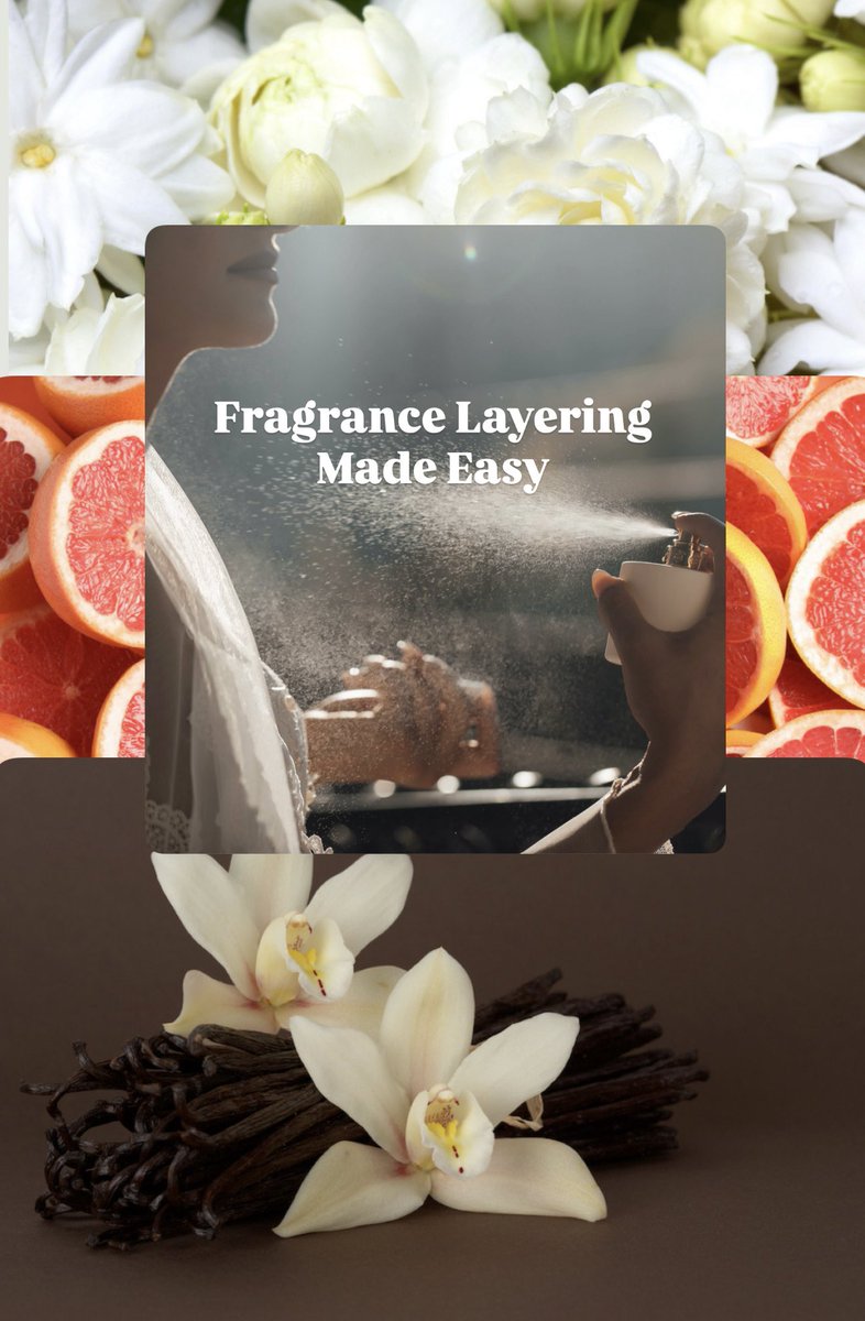 LuxuryScentBox's tweet photo. Fragrance is like a work of art. It’s an experience that is as individual as each of us and equally personal. Make a splash in your olfactory journey with fragrance layering and expand your scent wardrobe.

🔗 Learn more about Layering Scents Made Easy: https://t.co/8gSfzDpMQX https://t.co/J66w1SymA4