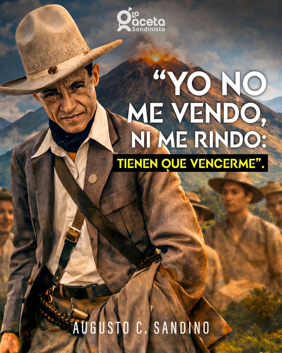 El General de Hombres Libres encarna la Dignidad Nacional y la resistencia inquebrantable frente a la opresión, dejando un legado eterno de lucha por la autodeterminación. Su voz resuena como un faro que nos guía para defender la Soberanía con el mismo valor de sus ideas.
