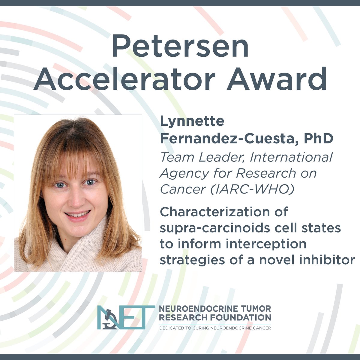 Neuroendocrine Cancer Research Foundation tweet media