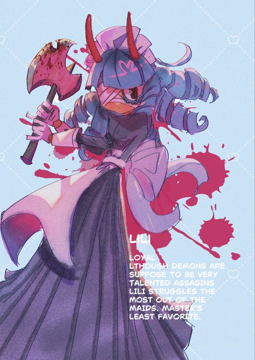 悪魔暗殺メイド~ 🪓💗
#イラスト #絵描きさんと繋がりたい #アニメイラスト