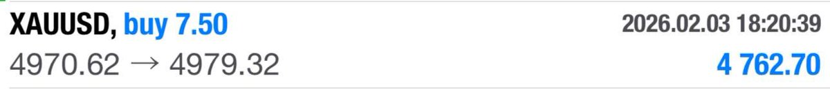 📢 ALERT  
 === CLOSE HALF ===
 #XAUUSD    

⬆ Buy 4970.62
---------------- 
closed at price 4979.32
 💰 Profit: +87.0pips
