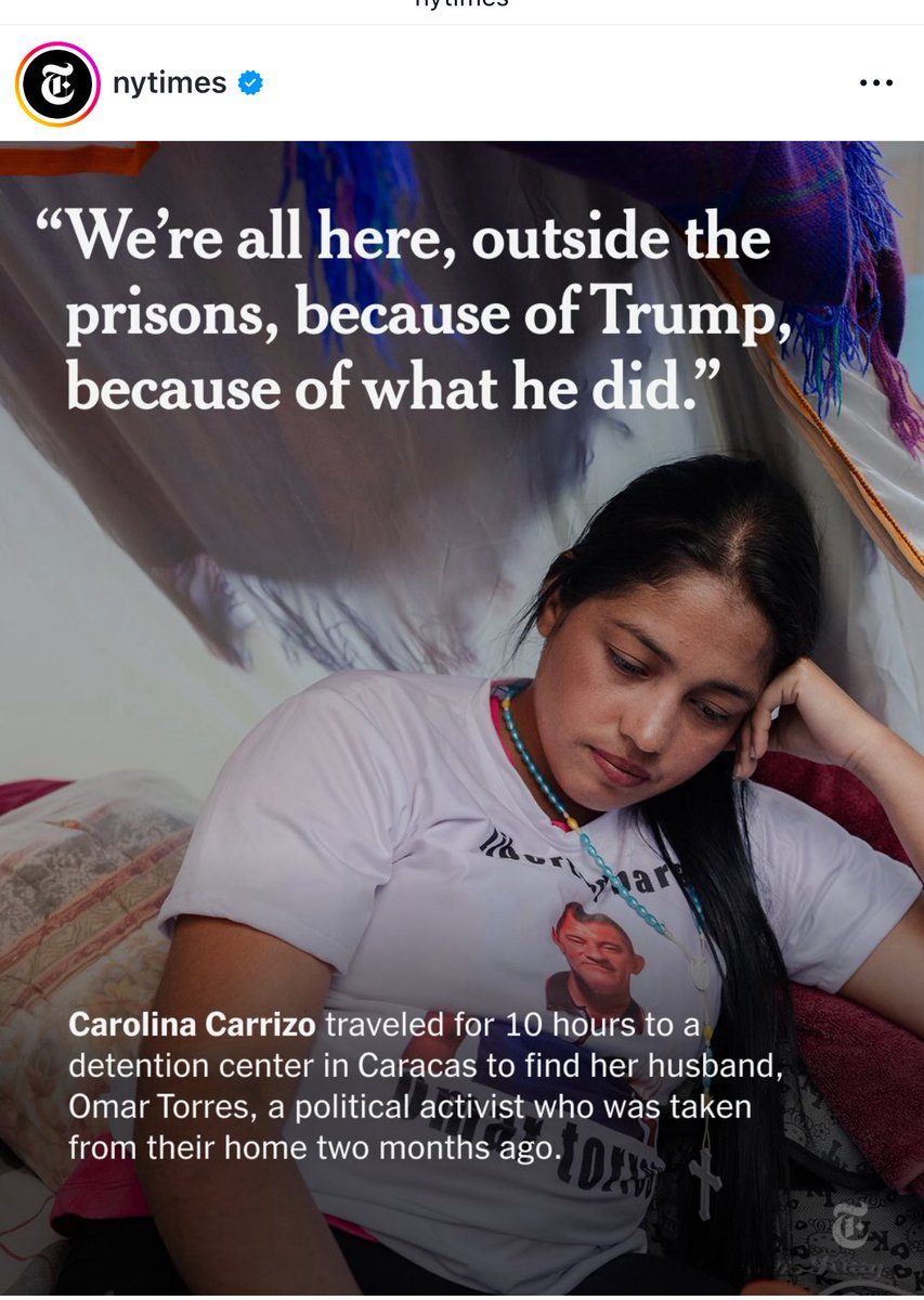 I hope Americans are aware of what these great United States have done for Venezuelans, who now have more hope and less fear to fight for freedom. Americans risked their lives for this. We are so grateful. It’s not over but WE HAVE A CHANCE.