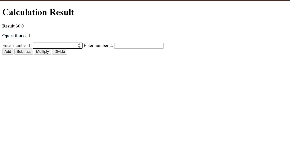 Nrusingh_p2023's tweet photo. Built a Calculator web application using Spring Boot 🧮
Implemented MVC architecture, service-layer logic, and Thymeleaf views.
Sharing code + implementation screenshots 👇
#SpringBoot #Java #LearningInPublic https://t.co/T7wSP3oZaN