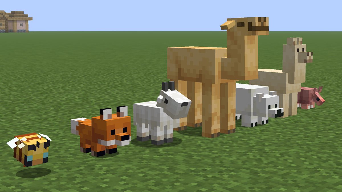 BIG fan of todays new minecraft baby mobs :3