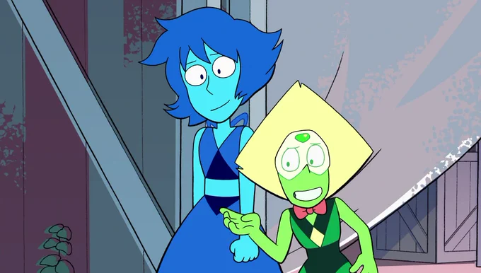 we miss you lapis and peridot
