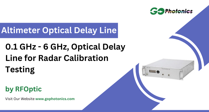 gophotonics's tweet image. The Altimeter Optical Delay Line from RFOptic is an Optical Delay Line with a frequency of 0.1 - 6 GHz.

Click here to Download the Datasheet ow.ly/SmnC50Y8127

#RFOptic #optical #delay #line #RADAR #calibration #testing #Featured #Products #photonics #INDUSTRY #Insights