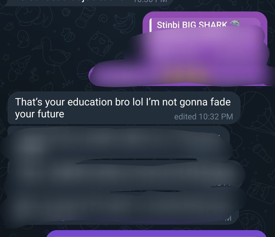 Angels don’t always wear suits.

And blessings don’t always come with titles

Am grateful Lord 💜💜