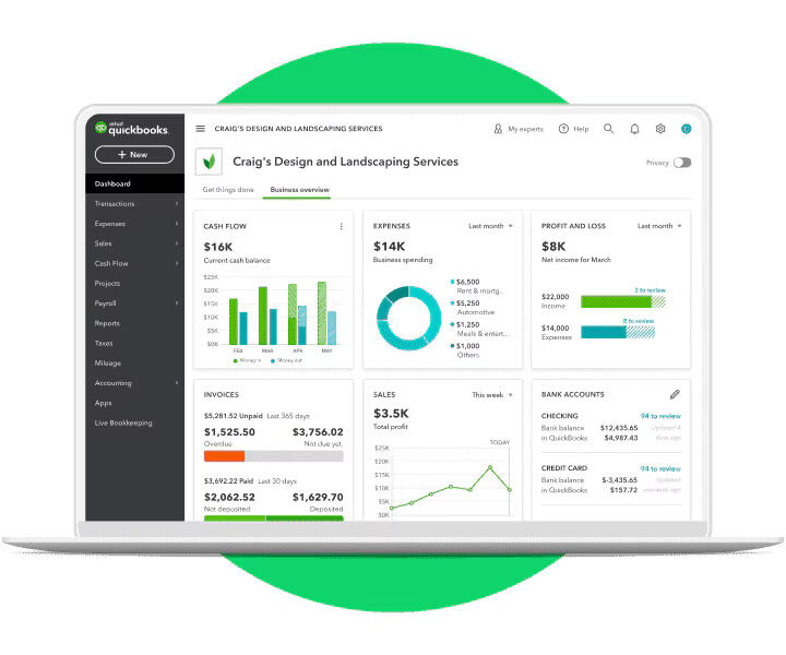 Cloud Software 🔢 📈 QuickBooks

Whether you’re a small business owner or a self-employed sole trader, QuickBooks accounting software provides a complete view of how your business is performing in real-time, right from your dashboard.

Learn more 🌐 accountantnet.net.au/cloud-software/