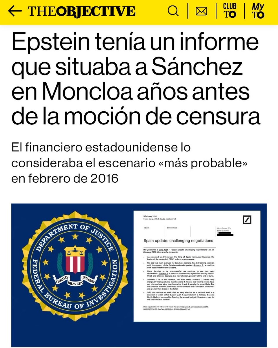 crismartinj's tweet photo. En los archivos de Jeffrey Epstein figuraba Pedro Sánchez como futuro ocupante de La Moncloa antes de serlo. 

Mientras el ciudadano vota en presente, otros operan con futuros cerrados, cargos previstos y resultados asumidos.

https://t.co/UTgqiBruoA https://t.co/17Pzmeh6SD