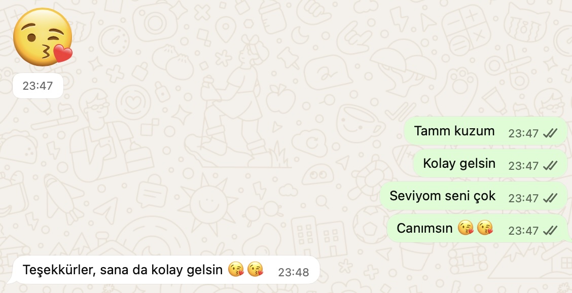 Ahiretimizi de ihmal etmiyoruz 😁