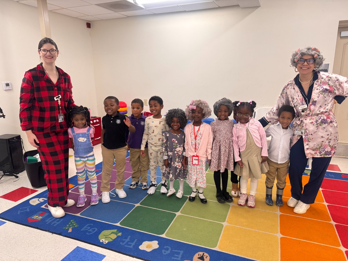 Our students and staff were back in action today after a delayed start due to the inclement weather the Mid-South experienced for over a week, and today, we celebrated 100 days of school!

Here are a few snapshots of our JK babies in the Early Childhood hallway!