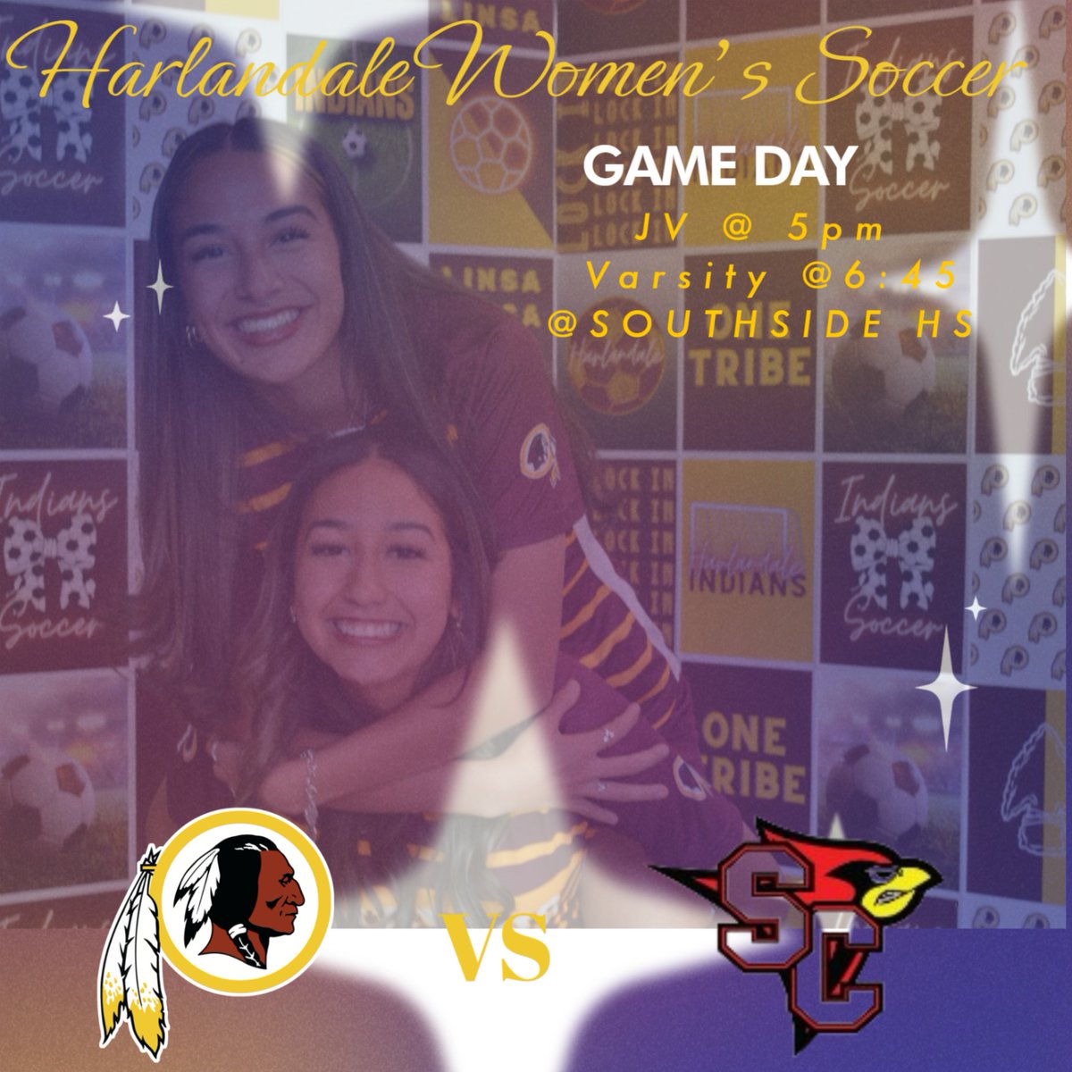 Harlandale_HS's tweet image. Come support your Lady INDIAN'S tonight at Southside High School! #LINSA