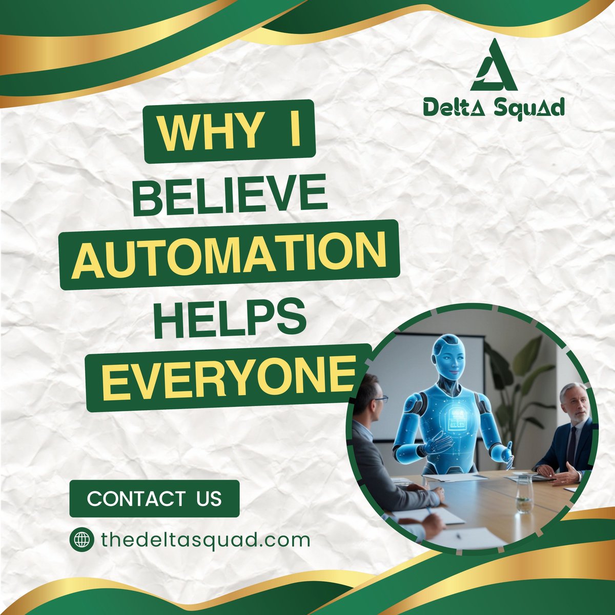 deltasquadai's tweet photo. Automation doesn't replace people—it redefines possibility. When machines handle the routine, humans can focus on the revolutionary.

#Innovation #AIAutomation #DeltaSquad #TheDeltaSquad #AIAgent #n8n #BmNafis #Mubasshir091 https://t.co/0LvfQFDtHS