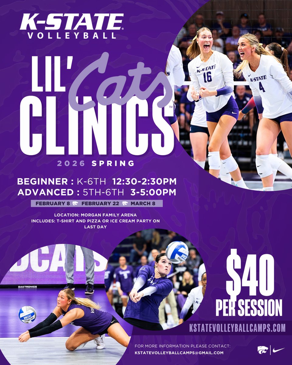 K-State Volleyball tweet media