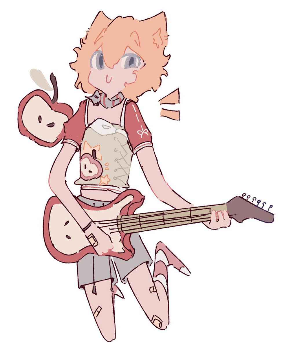 Hey #oc scetch 
    ──    ୨      ୧    ──
#apple #twee #art