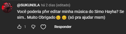 só pra ajudar msm