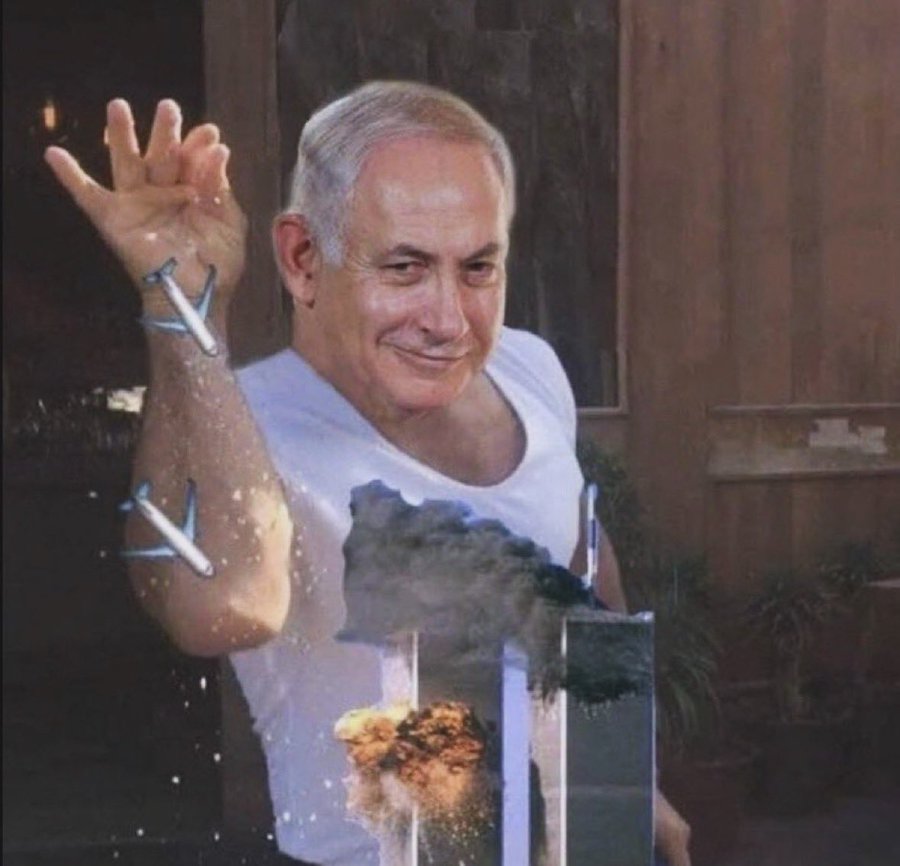 TheSaviour's tweet photo. ISRAEL did 9/11 https://t.co/3CcSfekVvE