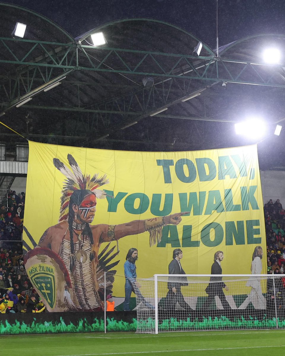 Zilina fans in their youth match against Liverpool. 

<a href="/FBAwayDays/">Football Away Days</a> <a href="/FTBLsection/">The Footy Section</a>