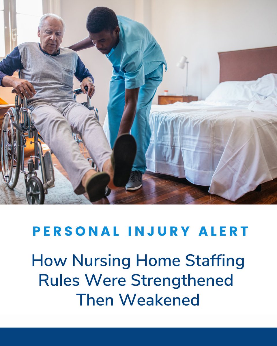 The current administration repealed the new staffing standards, reinstating the previous standards. Under those rules facilities must maintain staffing levels deemed “sufficient to meet residents’ needs" without any mandated minimums.

Read more here: glpattorneys.com/news/how-nursi…