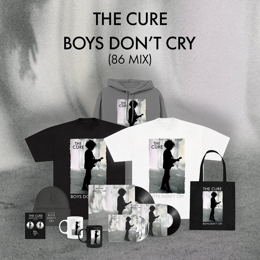 🎧 <a href="/thecure/">The Cure</a> pone a la venta, en formato digital de alta resolución, el EP de #BoysDontCry (86 Mix) junto a nuevo merchandising dedicado al nuevo lanzamiento

🛍️ Link EP shopuk.thecure.com/products/boys-…

🛍️ Link Merchandising shopuk.thecure.com/collections/bo…

<a href="/RobertSmith/">ROBERT SMITH</a> 
<a href="/UniversalSpain/">UniversalMusicSpain</a> 
#TheCure