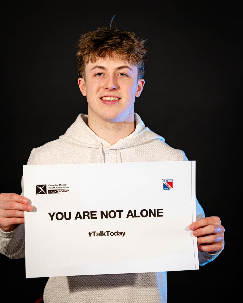 This Friday, February 6th is our annual Canadian Mental Health Association (CMHA) Talk Today game in support of Mental Health. 
 
This mental health awareness game is part of our teams ongoing partnership with CMHA and its Talk Today program. Talk Today provides an important