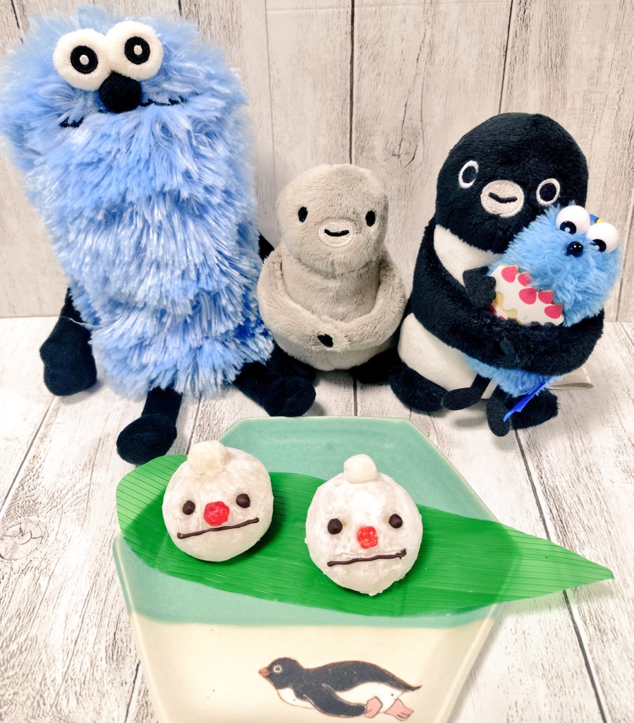 #ノンノン のいちご大福🍓作ってみた
(🍓と白あん入り〜😋)

#パペットスンスン