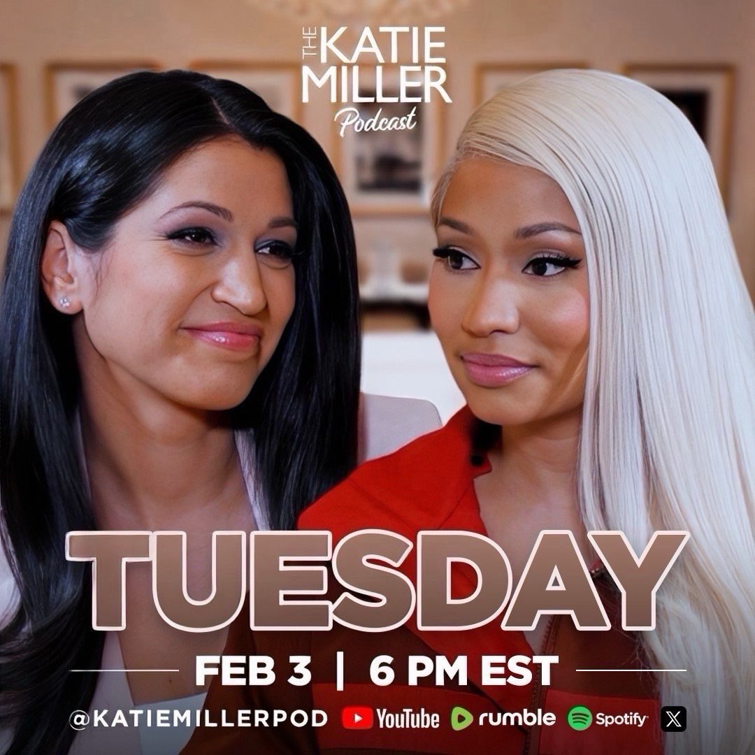 An hour &amp; a half left for the <a href="/katiemillerpod/">The Katie Miller Podcast</a> with <a href="/KatieMiller/">Katie Miller</a> - TONIGHT @ 6PM EST