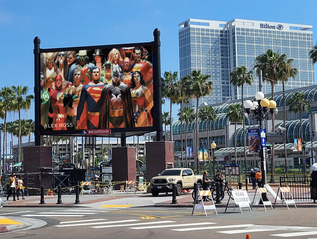 thealexrossart's tweet image. #sdcc