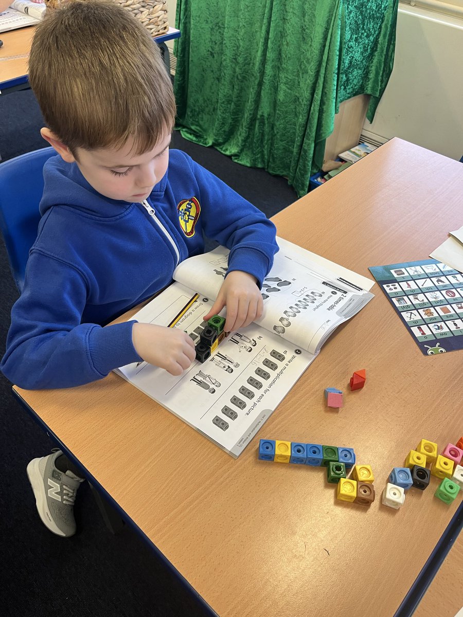 In maths, we have been learning how to multiply and use our 2 times tables. <a href="/StPPPrimary/">St Peter & St Paul Catholic Primary School</a>