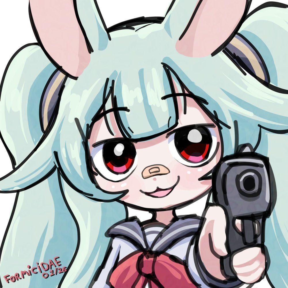Would you let the bunny shoot you?
#pockyllustry