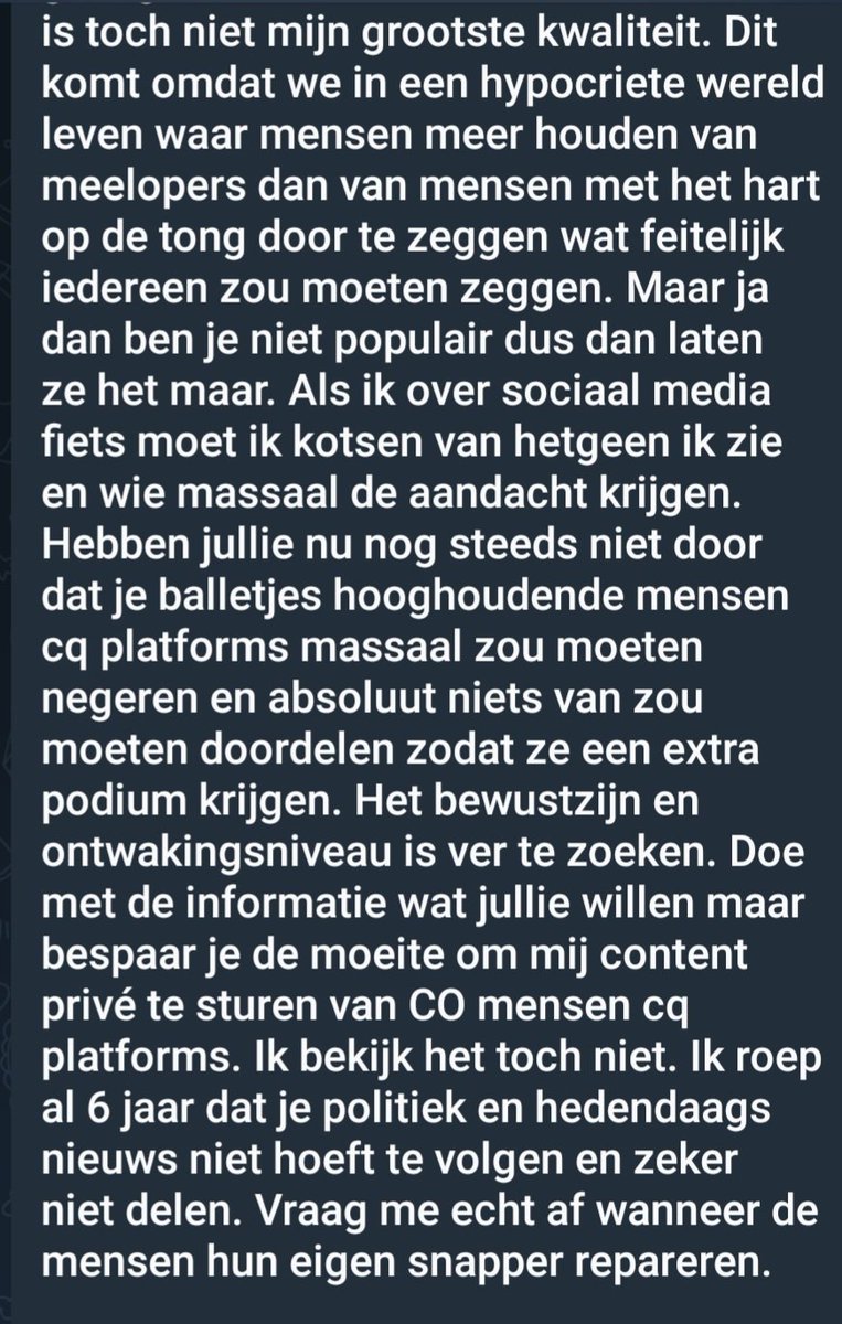 2Ajaxfriend's tweet image. #klaarmetRutte @momootjem3 @Eatlovepray22 @noar1980 
Val mij niet meer lastig !!!
HIER👇
En nog zeggen vele 
Dat ze wakker zijn 
YEA RIGHT....👇👇👇
