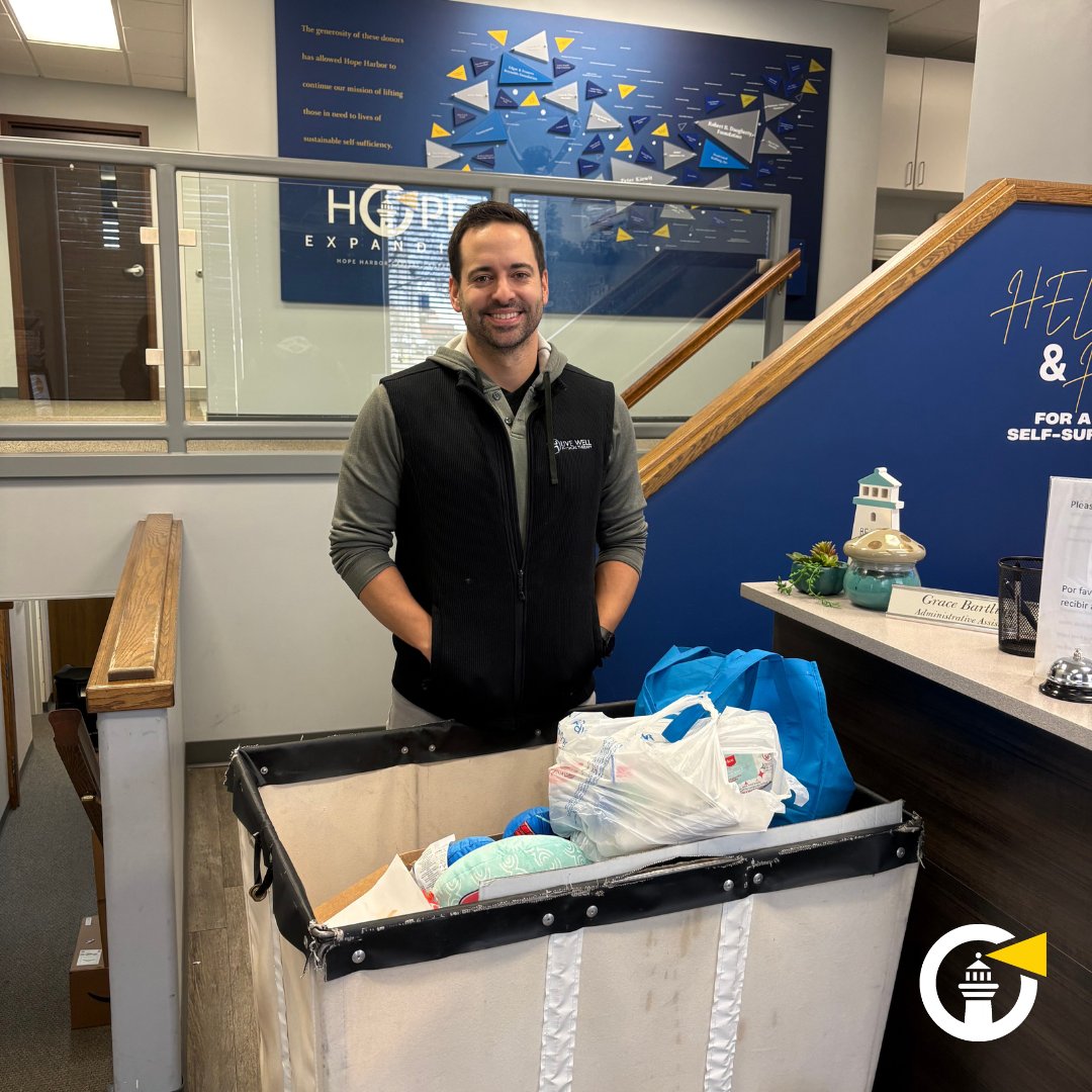 Thank you, Live Well Physical Therapy, for thinking of us during the holidays.

This donation of essential hygiene items, toys, and more mean so much to our residents and community members in need. 💙