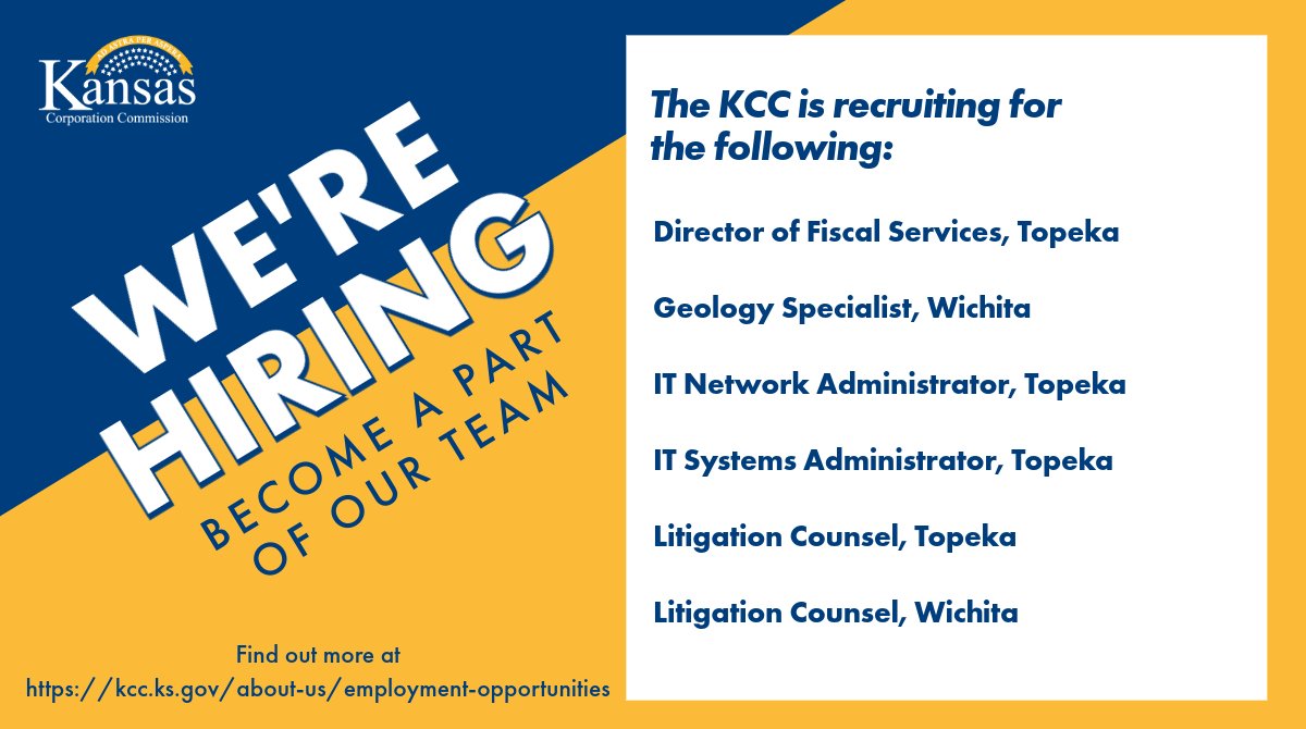 Kansas Corporation Commission tweet media