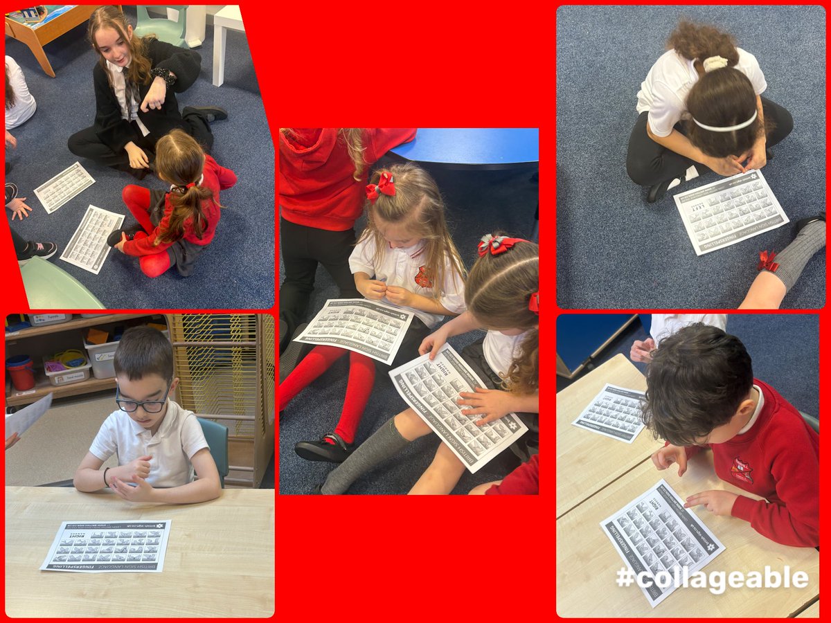 MrsValerio's tweet photo. For #WorldLanguagesWeek we had lots of lovely P1-P3, adults and P7 helpers come along to our BSL lunchtime club. We had great fun fingerspelling the alphabet with a few of Mrs Vβs favourite colours thrown in πβ¨ Iβm looking forward to welcoming P4-7 tomorrow! @WhinhillPS https://t.co/ISECGWCddv
