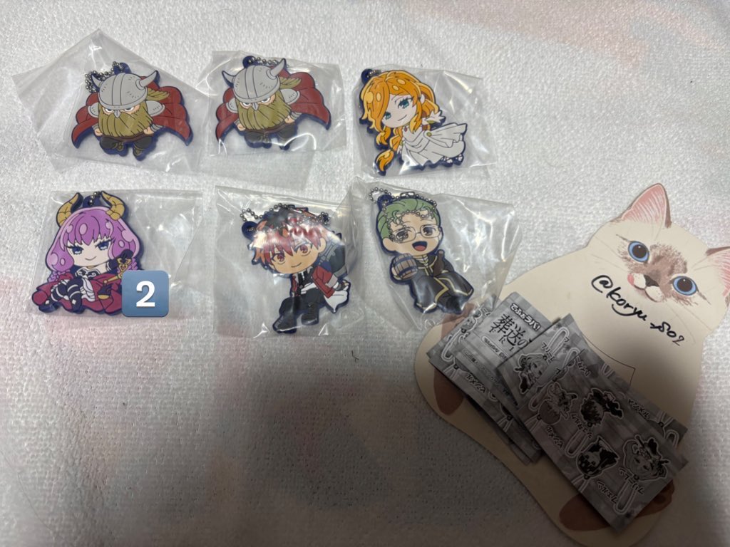 譲渡 交換
葬送のフリーレン でふぉラバ  ラバー ガチャ

譲▶︎⭐️ シュタルク ⭐️アウラ2
ハイター アイゼン2 フランメ

求▶同異種 フリーレン 異種 ザインまたは 定価+送料

譲渡時⭐️は他含む2点～
ザインは緩募
郵送
ゆうちょ メルペイ PayPay UFJ対応

よろしくお願いいたします。