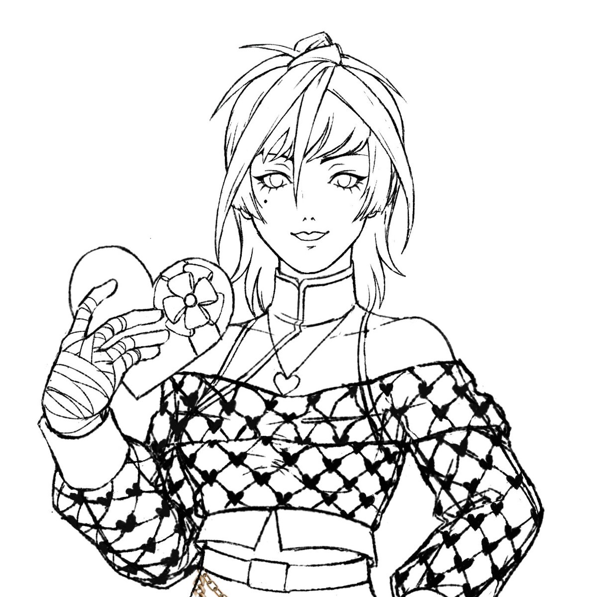 Maya and Ulala ready to paint