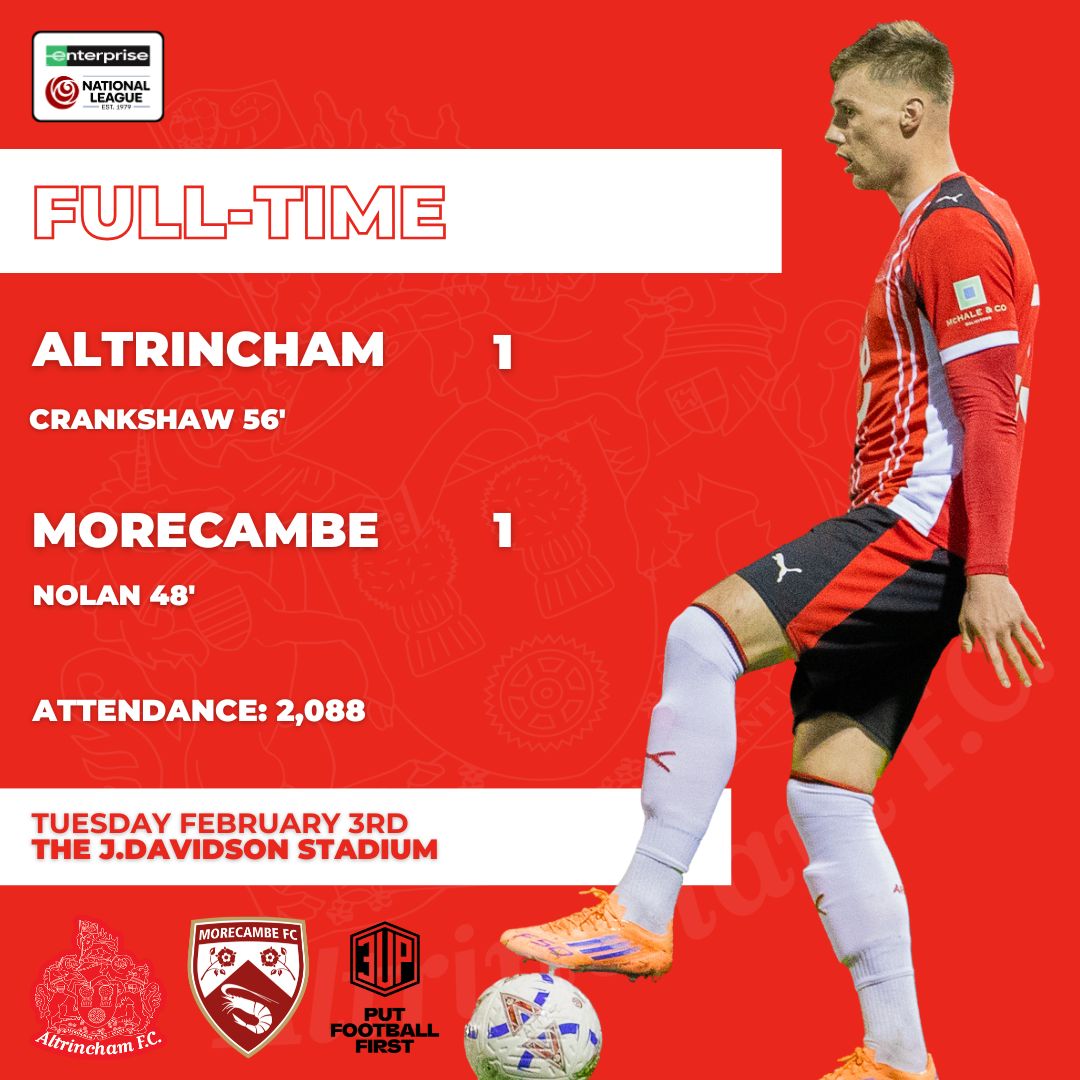 Altrincham FC tweet media