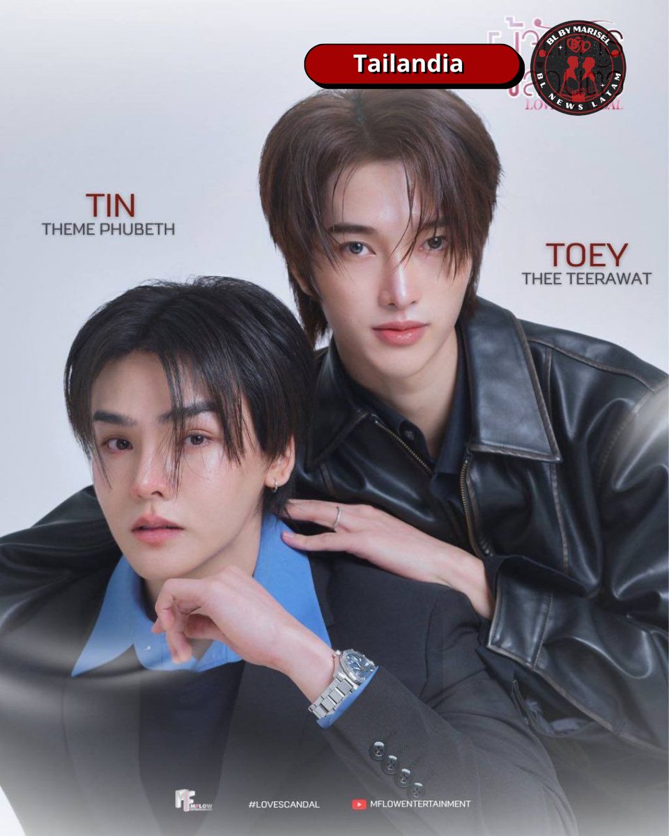 BLNEWSLATAM's tweet image. #LoveScandalTheSeries #ThemeThee #JameFolk #BLNewsLatam #ThemePhubeth

¡Pósters de ThemeThee! 📸✨

¡Por fin! Se revelaron los pósters de Theme Phubeth y Thee Teerawat, la pareja secundaria que acompañará a JameFolk en el nuevo BL "Love Scandal The Series". ¡Lucen increíbles!🎬
