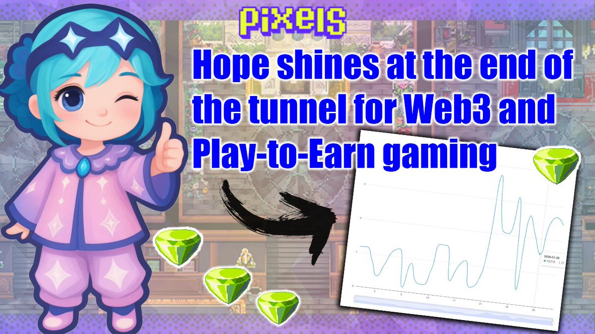 There is a ✨light✨ at the end of the tunnel for Web3 and Play-to-Earn!🙌

Most play-to-earn games have failed!👎🚫

⛔️Inflation, 
⛔️tokens being compulsorily distributed,  
⛔️players who only wanted to cash out.

But… what if the problem was never the model itself🤩? 
What if