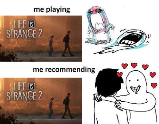 D1D1___B0T's tweet photo. Being a lis2 fan is like being into torture

We love to violently sob and shit ourselves and then call it "Peak" https://t.co/NyoDEaAtNi