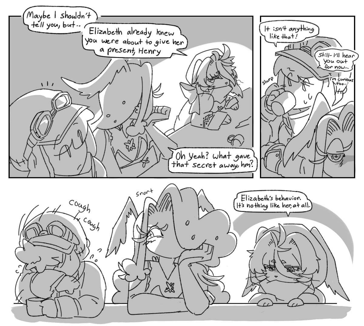 It's almost here so have the semi-canon valentine's comic
(With Henry, Cosmith, Mimoir and Elizabeth)