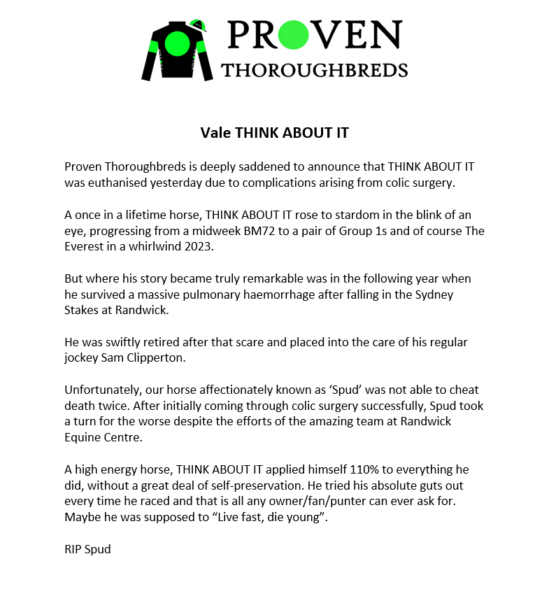 PR🟢VEN Thoroughbreds tweet media