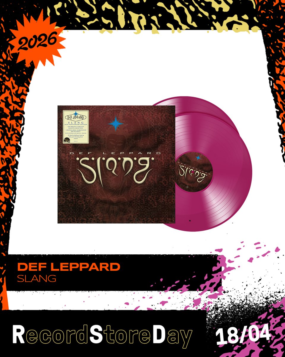 Def Leppard's sixth studio album Slang celebrates its 30th