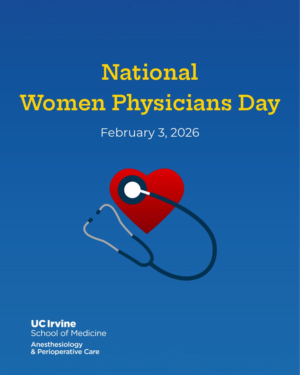 UC Irvine Anesthesiology & Perioperative Care tweet media