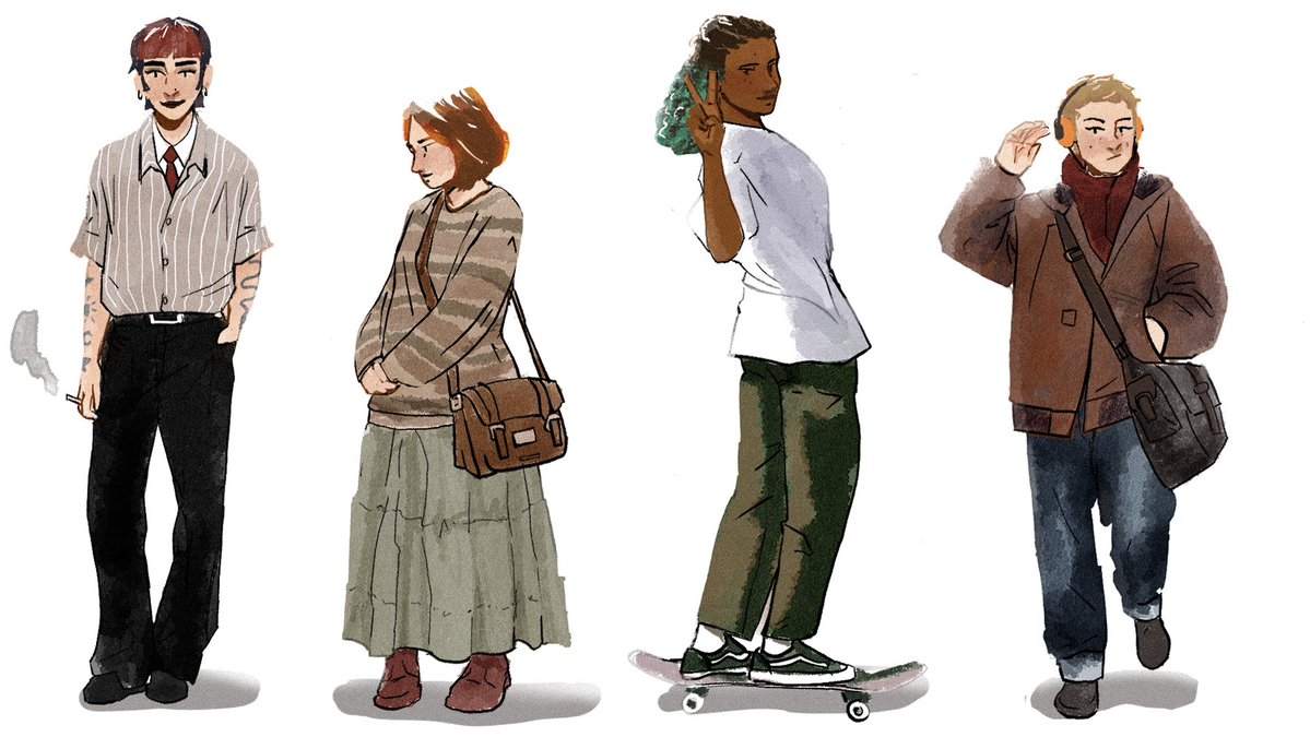 sleepyadora's tweet image. College AU or something #LostRecords