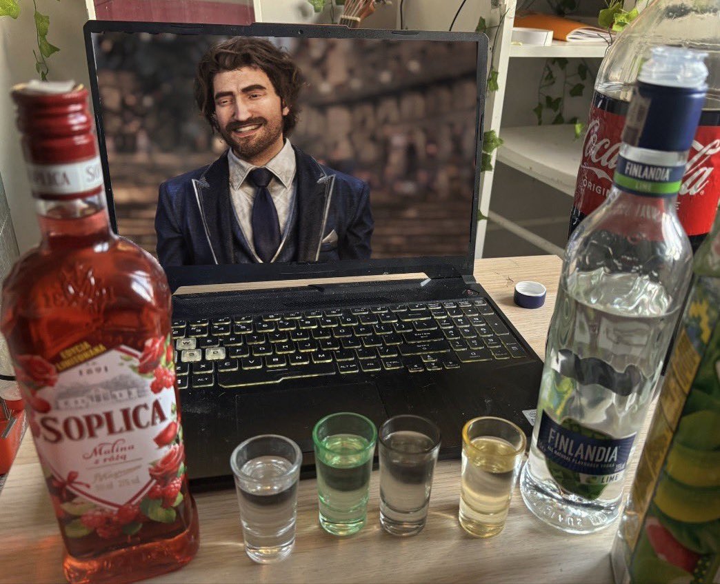 Wasn’t gonna drink tonight but I'm missing Gustave like a mf