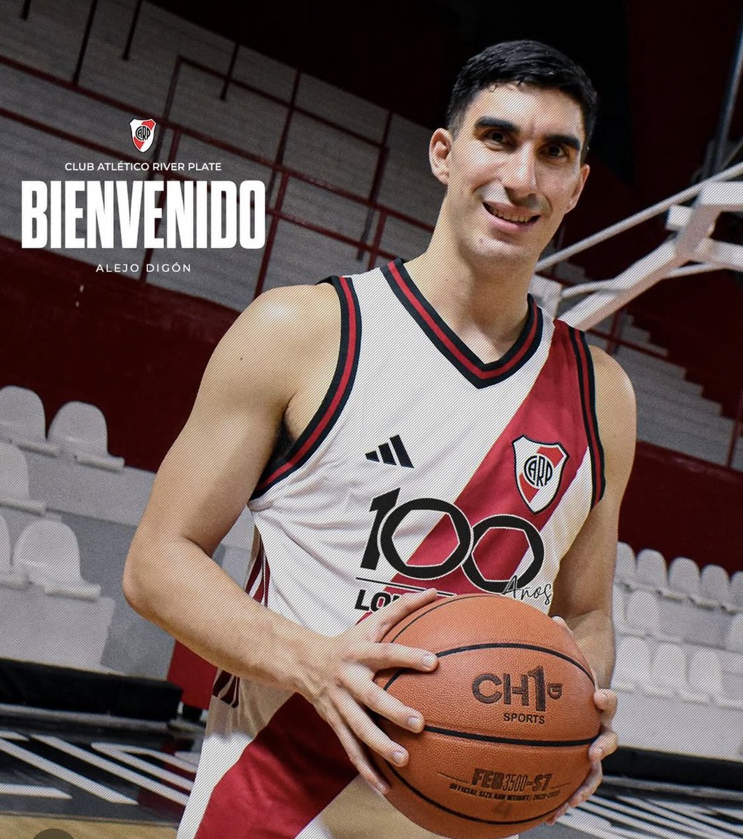 En esta nueva etapa en la que River buscará el tan ansiado ascenso, llegaron 4 refuerzos de 1er nivel:
⭐️Juan Pablo Venegas (Base-26 años-1,83 mts) proveniente de Obras Sanitarias Liga Nacional.
⭐️ Alejo Digon
(Alero-28 años-1,87 mts)
proveniente de Obras Sanitarias Liga Nacional