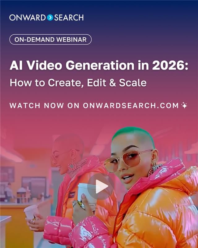 Missed last week's AI Video Generation webinar? 

Watch the on-demand recording to explore how an award-winning creative director integrates tools like Midjourney, Veo and Runway into his video workflows.

Access the full video here: shorturl.at/gPBPM