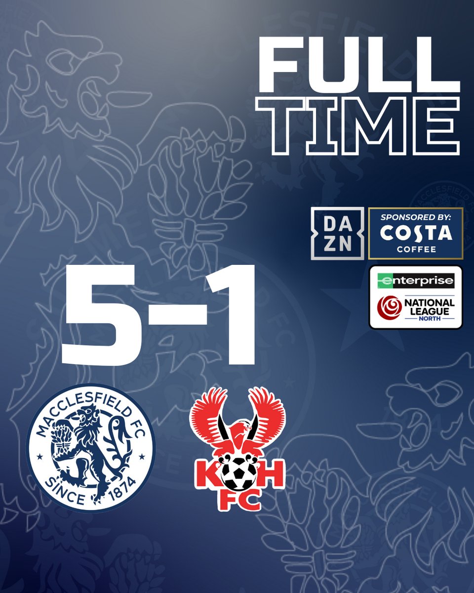 thesilkmen's tweet image. That was simply OUTSTANDING!!!👌 

FT - Macclesfield FC 5-1 Kidderminster Harriers